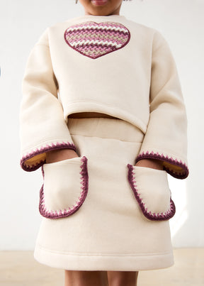 Conjunto Falda Felpa Amore