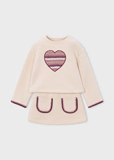 Conjunto Falda Felpa Amore