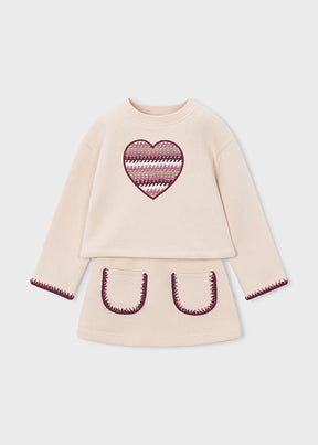 Conjunto Falda Felpa Amore