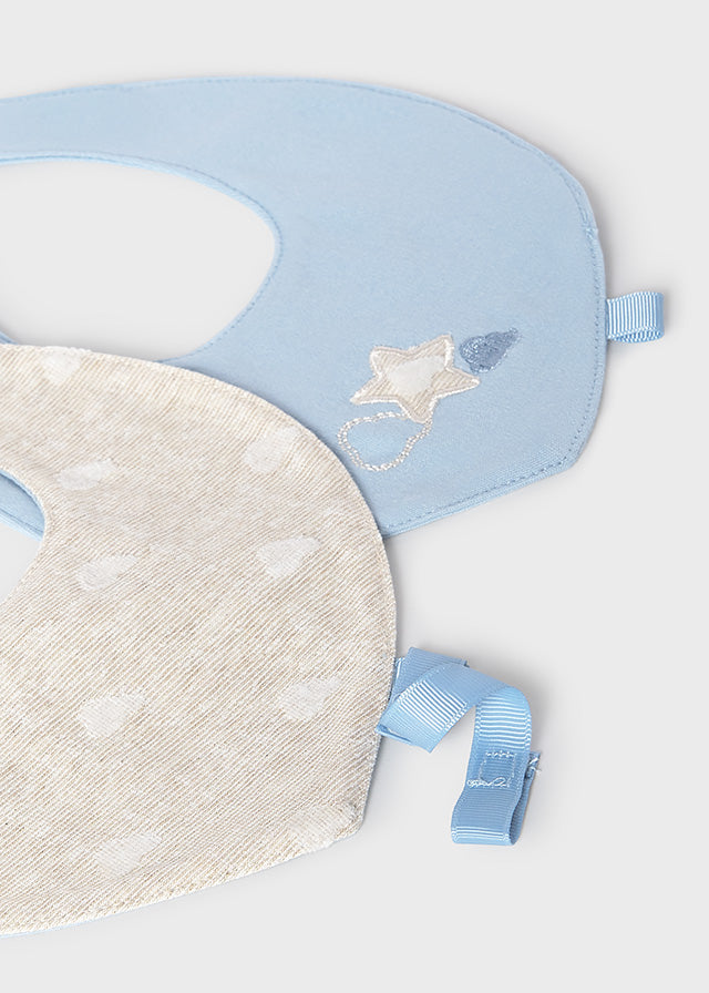 Set 2 Baberos Cielo