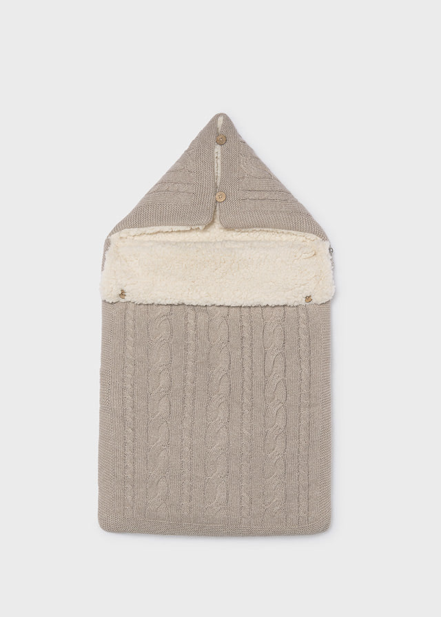 Saco De Dormir Tejido Moca Tiny Nut