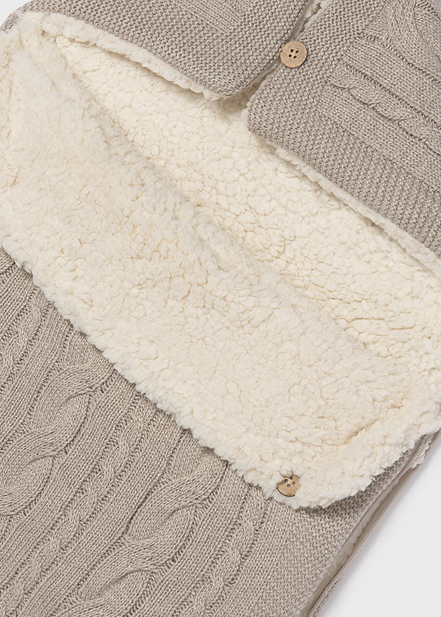 Saco De Dormir Tejido Moca Tiny Nut