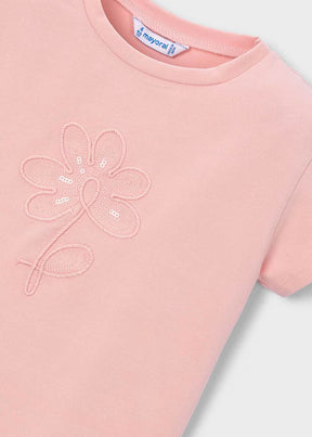 Camiseta Básica Peach Nature - Minibhu