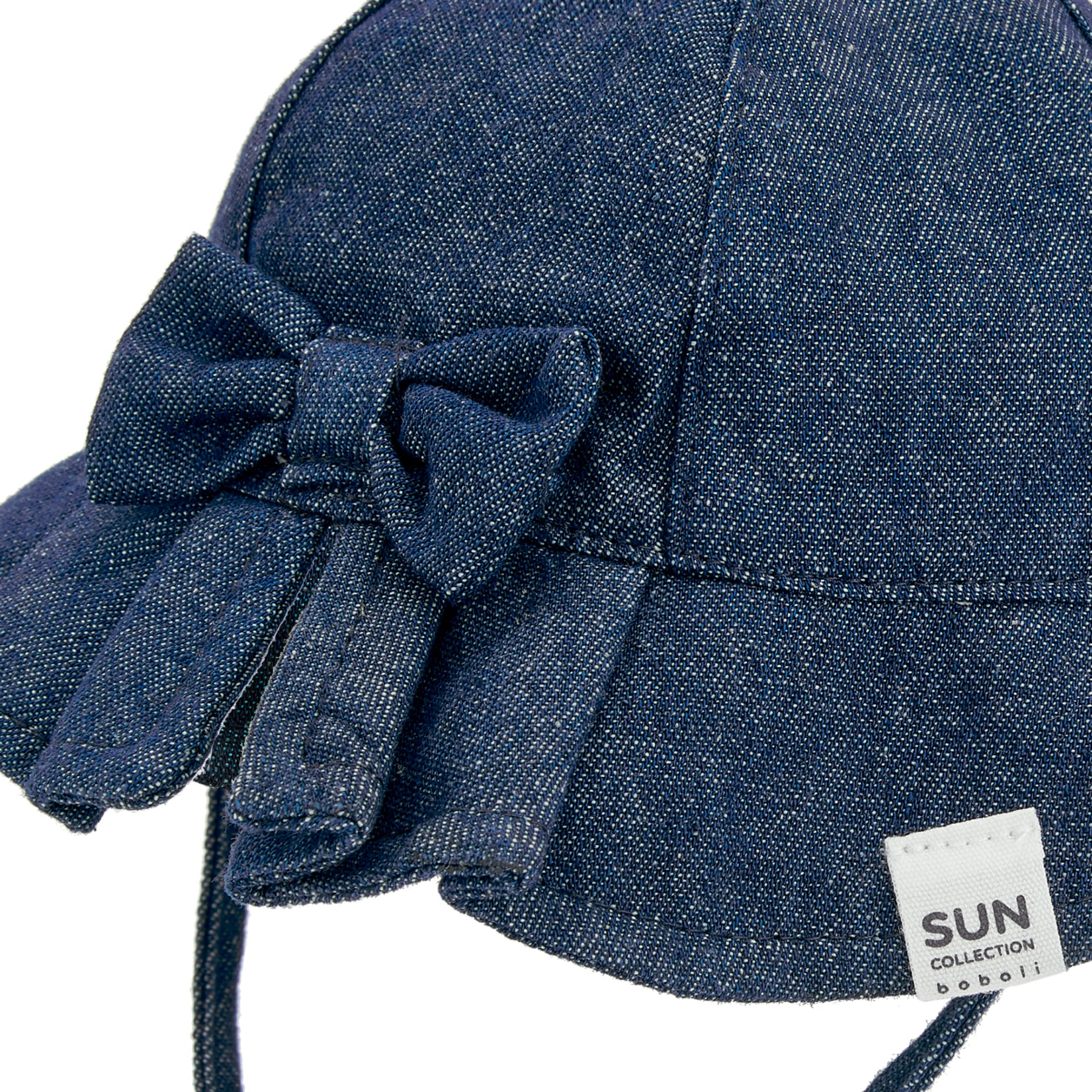 Gorro Tejido Con Lazo Felpa Tulipa - Minibhu