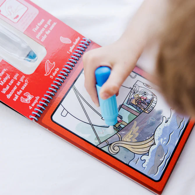 Libro Colorea Con Agua - Aventura