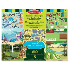 Bloc Pegatinas Hábitats Melissa & Doug