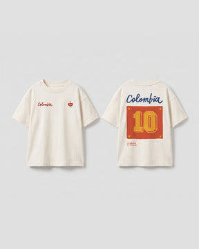 Camiseta Corazón Unisex Tricolor