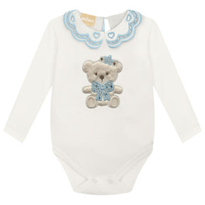 Conjunto Floral White