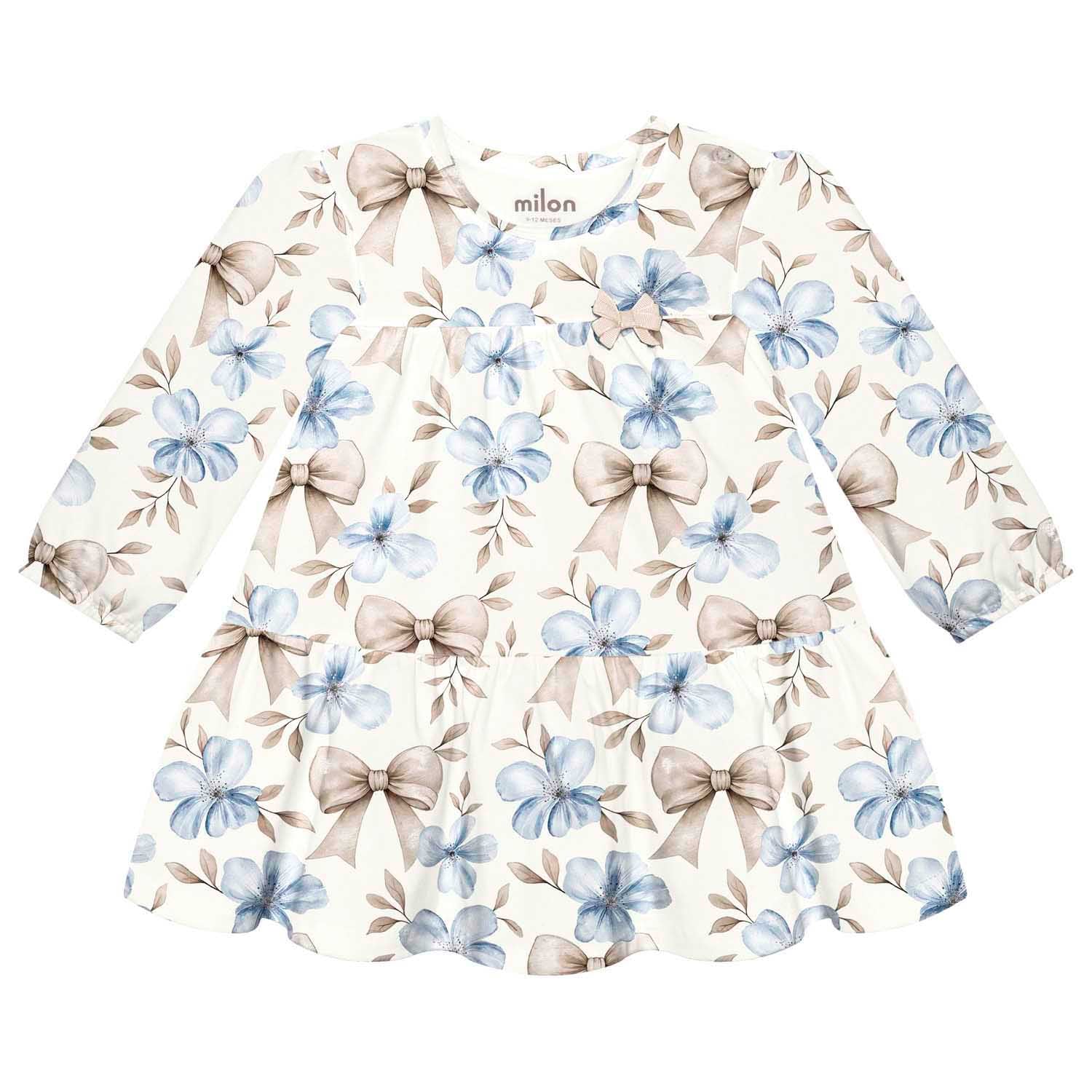 Vestido Con Braguita Bows