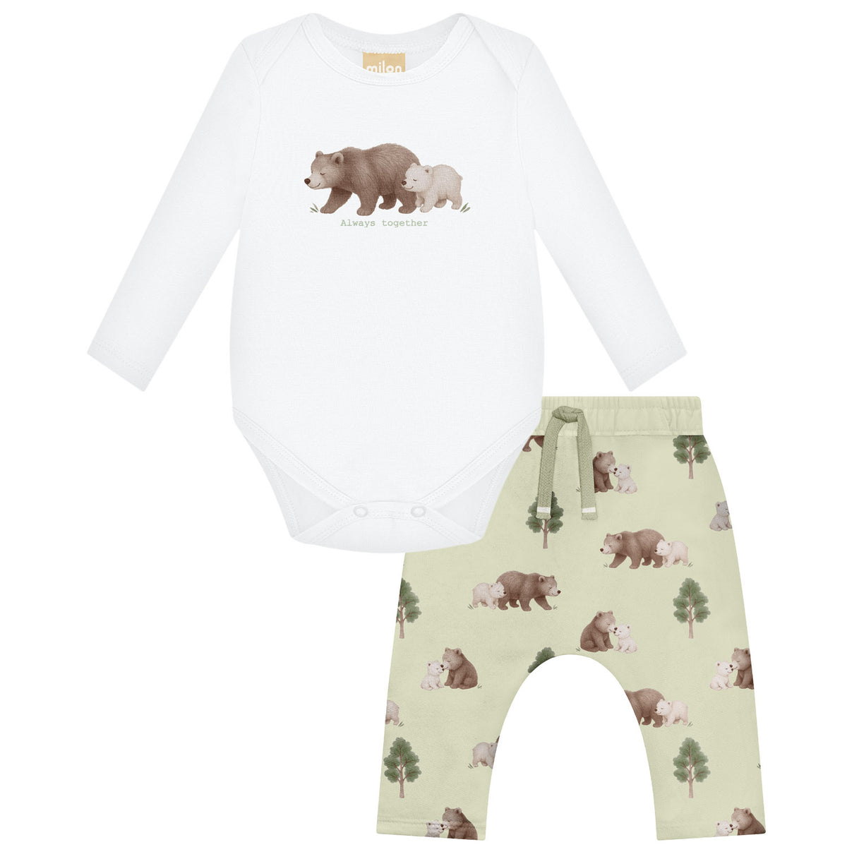 Conjunto Verde Oso