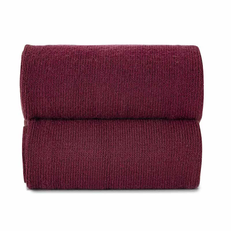 Medias Pantalón Lisas Granate