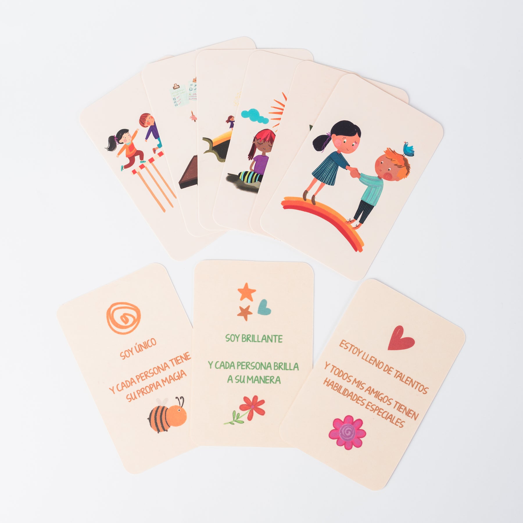 FlashCards De Afirmaciones Para Niños