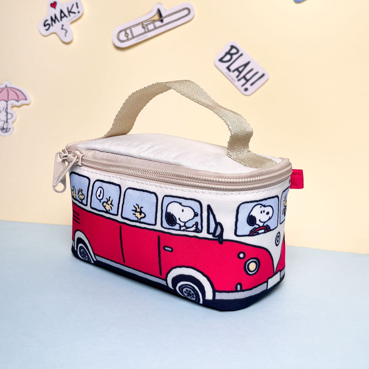 Cosmetiquera Van Snoopy