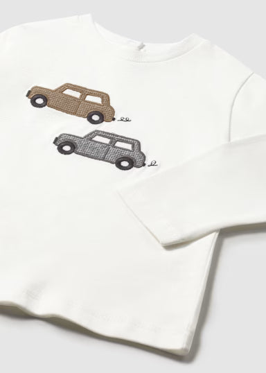 Camiseta Apliques Tejidos Dogs And Cars