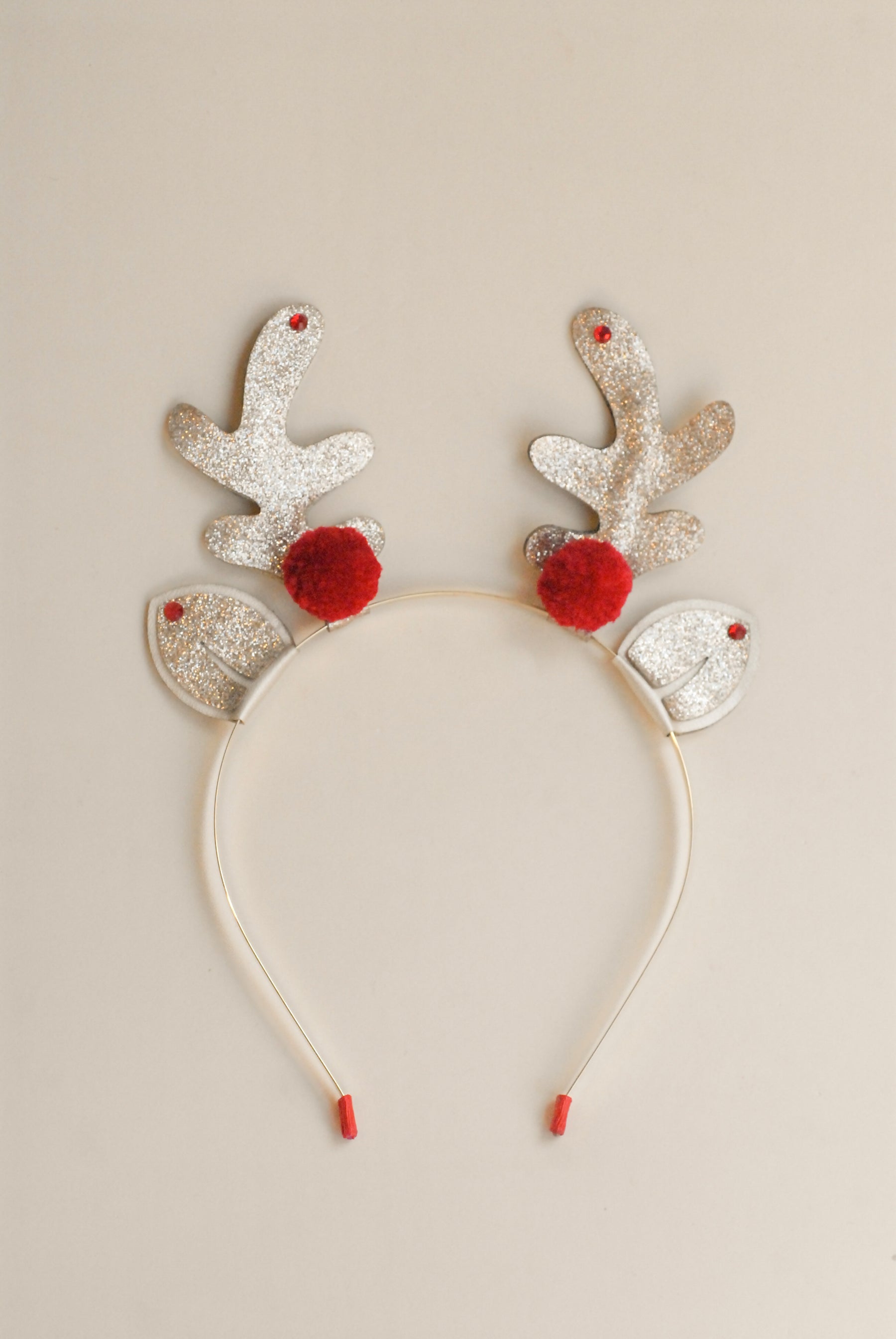 Diadema Reno Navidad Con Pompón