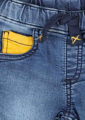 Pantalón Denim Felpa