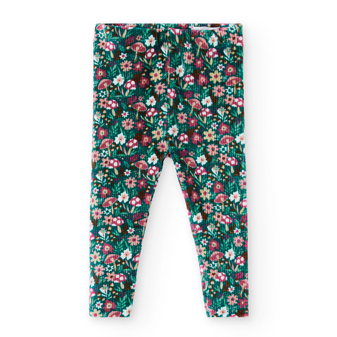Conjunto Saco y Leggings Flower Power