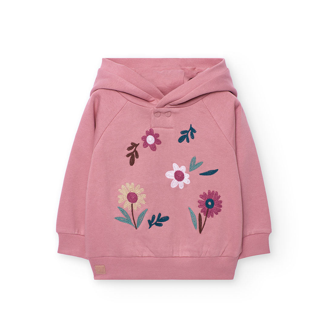 Saco Felpa Flower Power