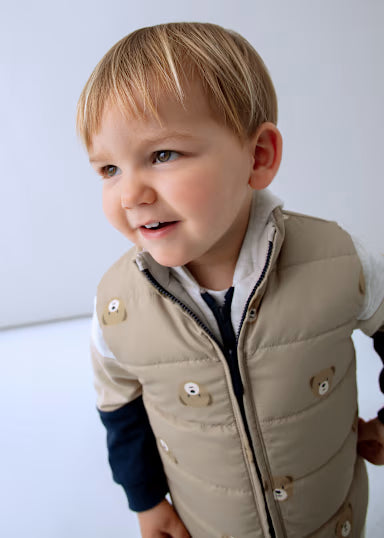 Chaleco Reversible Bear School
