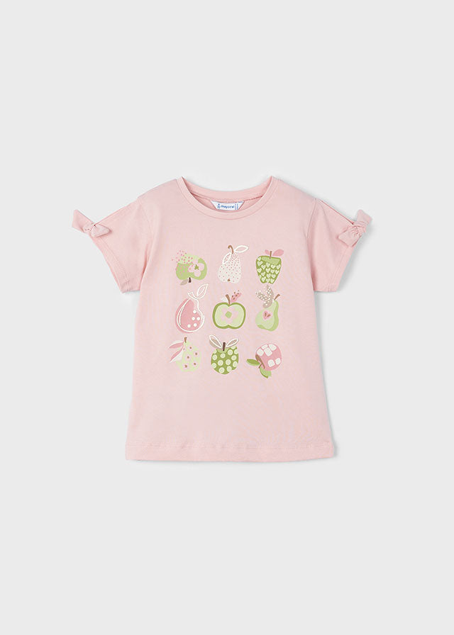 Camiseta Manga Corta Frutas Ecofriends Manzana