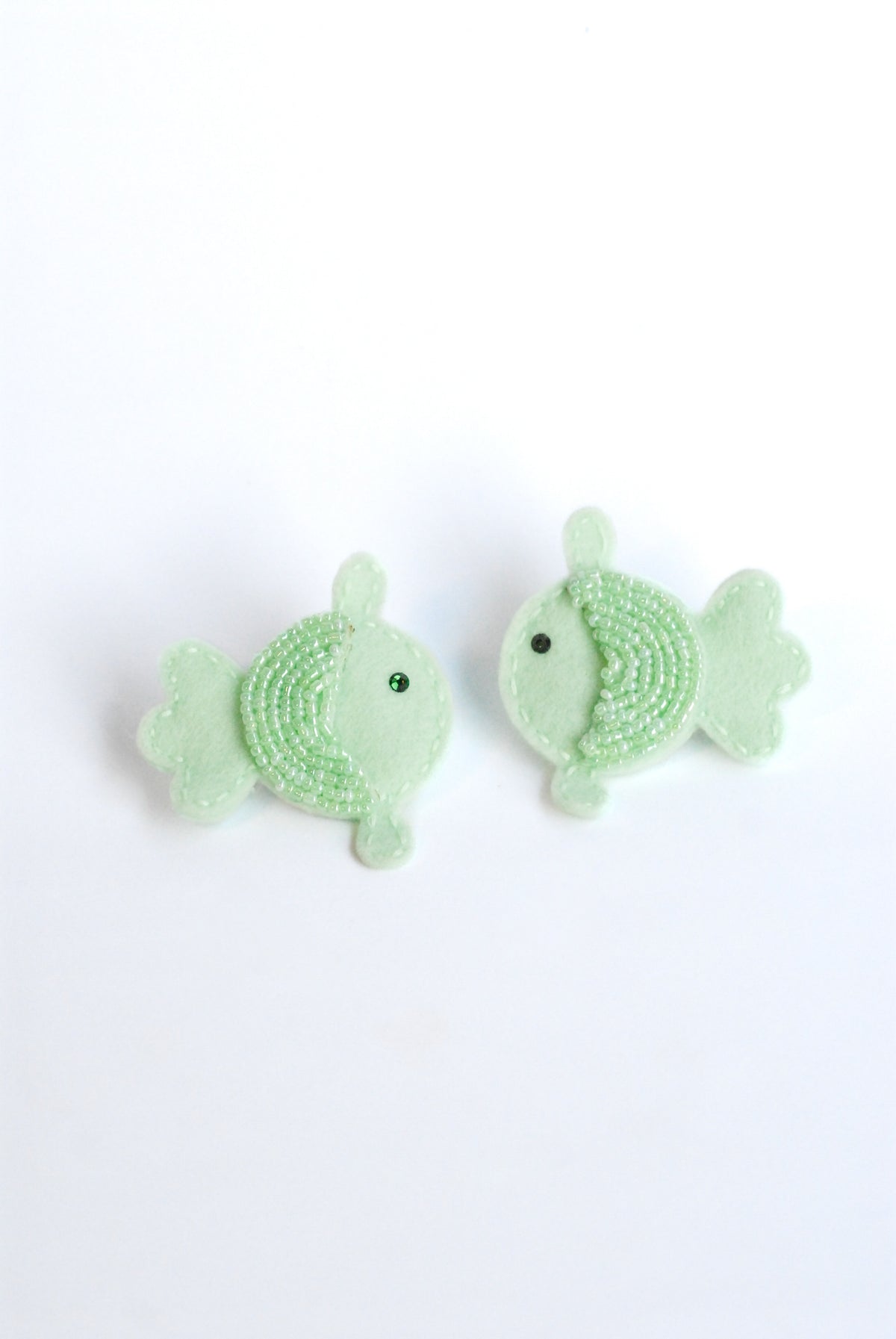 Hebilla Pescado Verde Menta