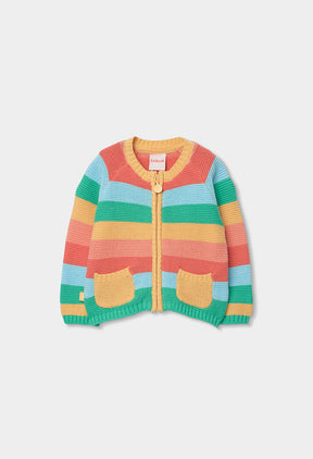 Chaqueta Tejido Listado Honey - Minibhu