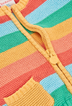 Chaqueta Tejido Listado Honey - Minibhu