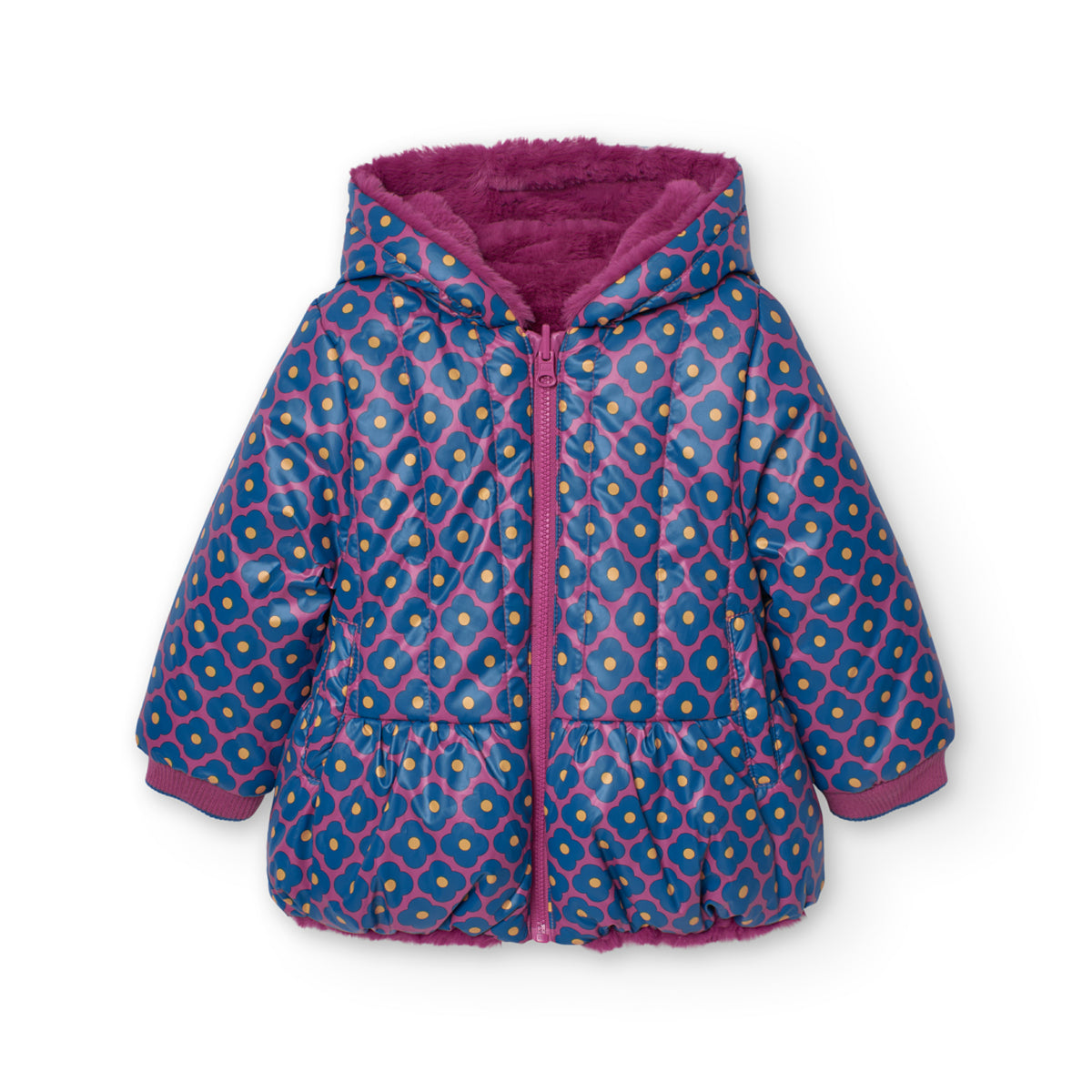 Parka Reversible Funky Flower - Minibhu