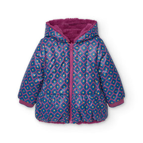 Parka Reversible Funky Flower - Minibhu