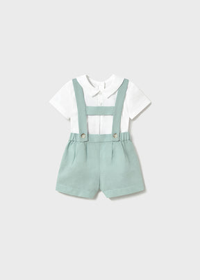 Conjunto Pantalón Corto Tirantes Blue Mint