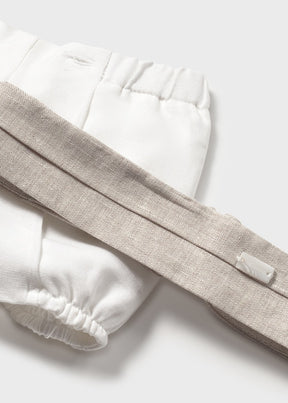 Conjunto Pantalón Corto Fajin Ceremonia - Minibhu