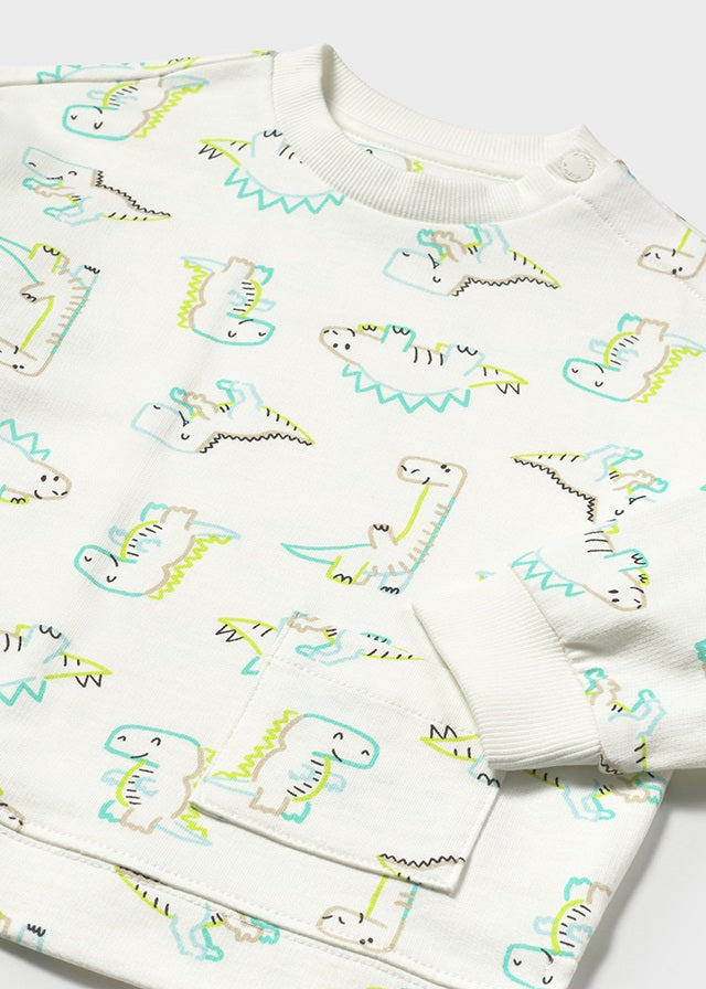Pullover Estampado Dinocations - Minibhu