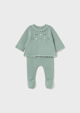 Conjunto Polaina Tejido Jade