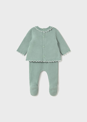 Conjunto Polaina Tejido Jade