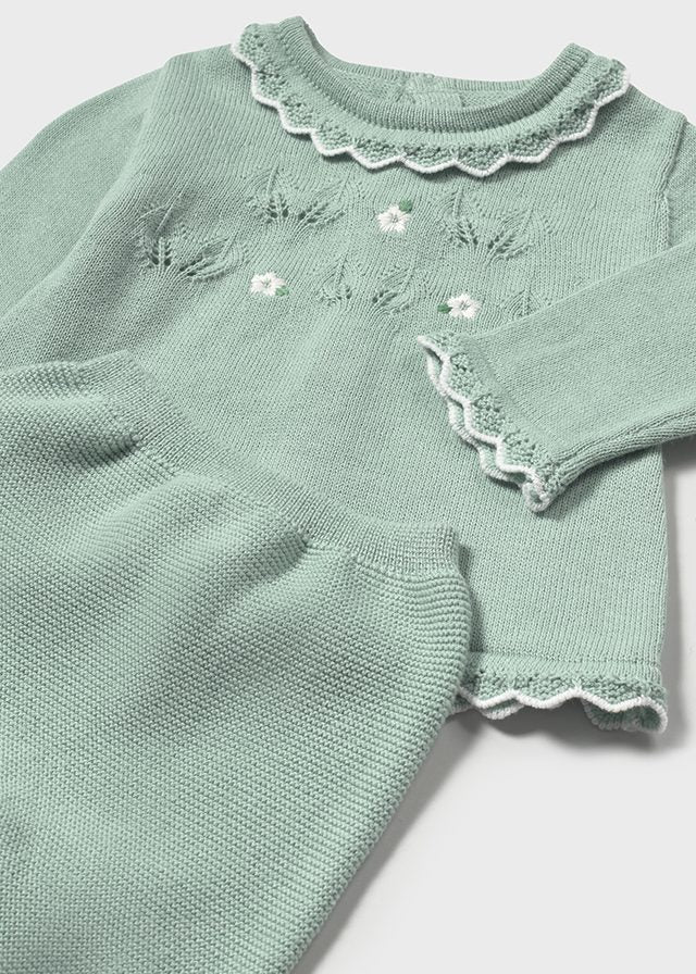 Conjunto Polaina Tejido Jade