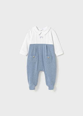Pelele Largo Cuello Blue Mint