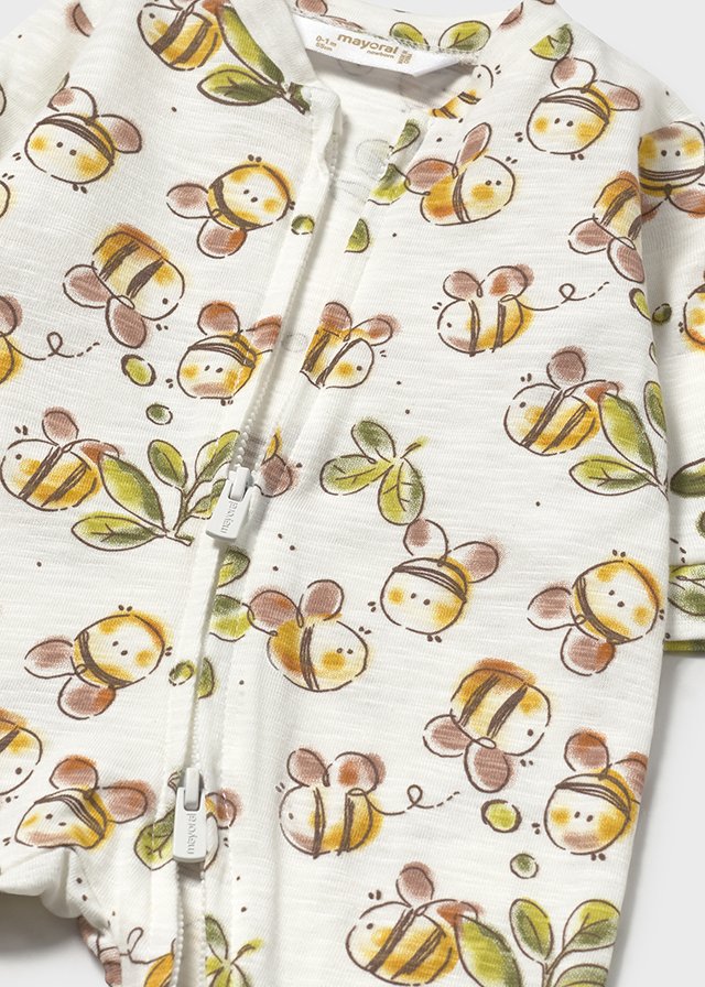 Pelele Largo Pie Convertible Baby Bees