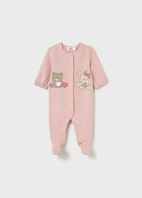 Set 2 Pijamas Largos Rosa Baby
