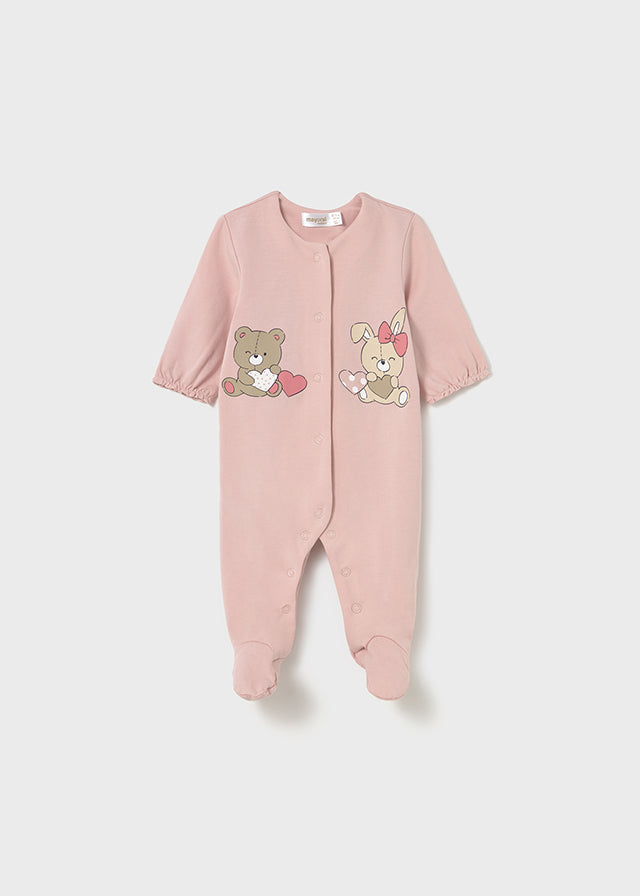 Set 2 Pijamas Largos Rosa Baby