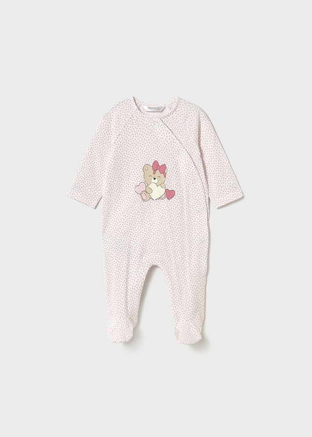 Pijama Largo Rosa Baby