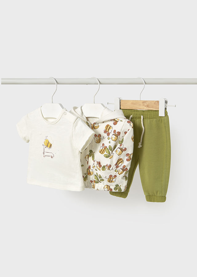 Chandal 3 Piezas Camiseta Baby Bees