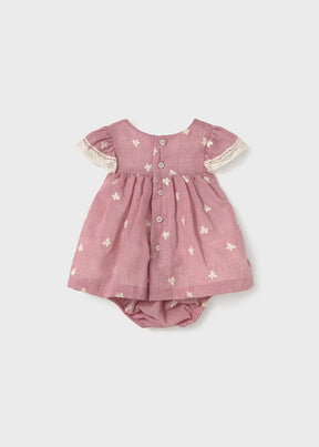 Vestido y Braguita Rosa Baby