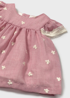Vestido y Braguita Rosa Baby