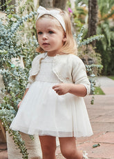 Vestido Tul Diadema Blush - Minibhu