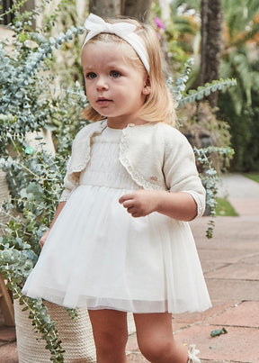 Vestido Tul Diadema Blush - Minibhu