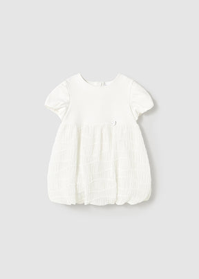 Vestido Combinado Blush