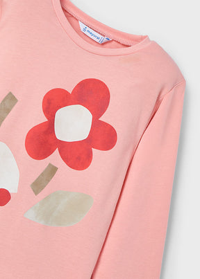 Camiseta Maxi Flores Coachella - Minibhu