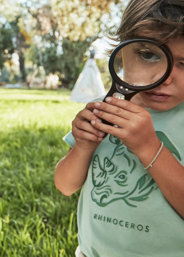 Camiseta Rinoceronte Amazonia - Minibhu