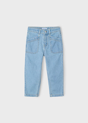 Pantalón Largo Mom Fit Malva
