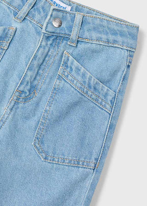 Pantalón Largo Mom Fit Malva